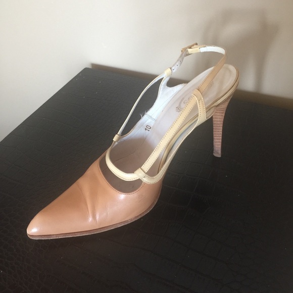 Tod's Shoes - HP❤️SALE💝TOD’S RARE TAN COLOR SLINGBACK HEELS